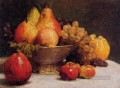 Cuenco de frutas Henri Fantin Latour bodegones
